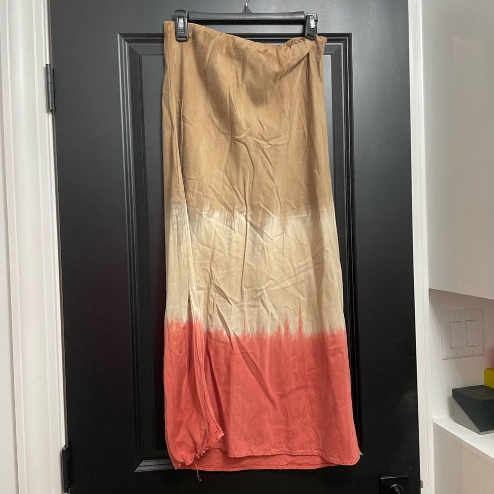Cloth and stone large midi skirt